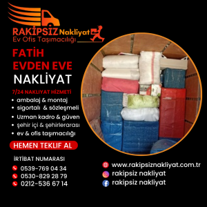 Fatih evden eve nakliyat 