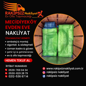 Mecidiyeköy evden eve nakliyat 