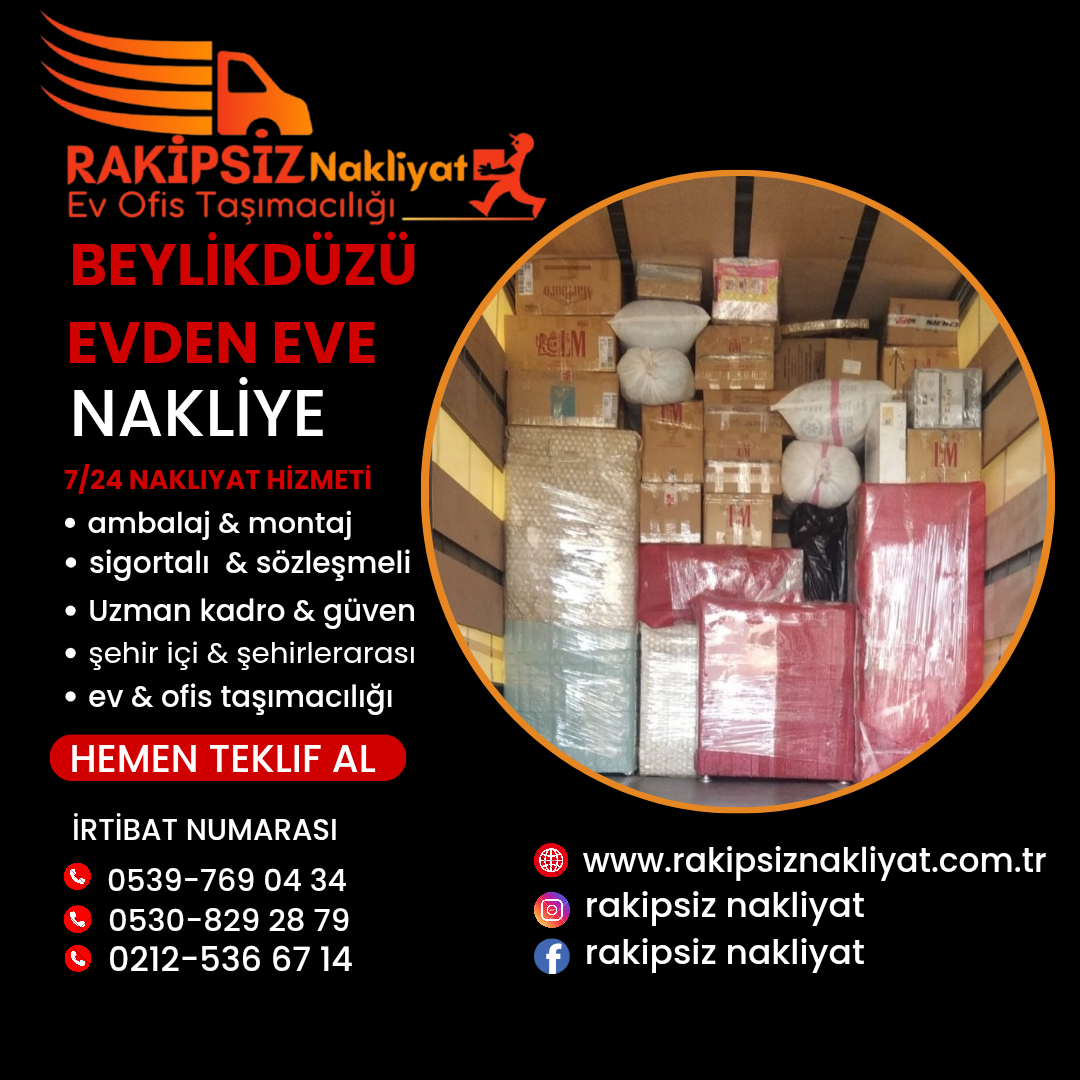 Beylikdüzü evden eve nakliye