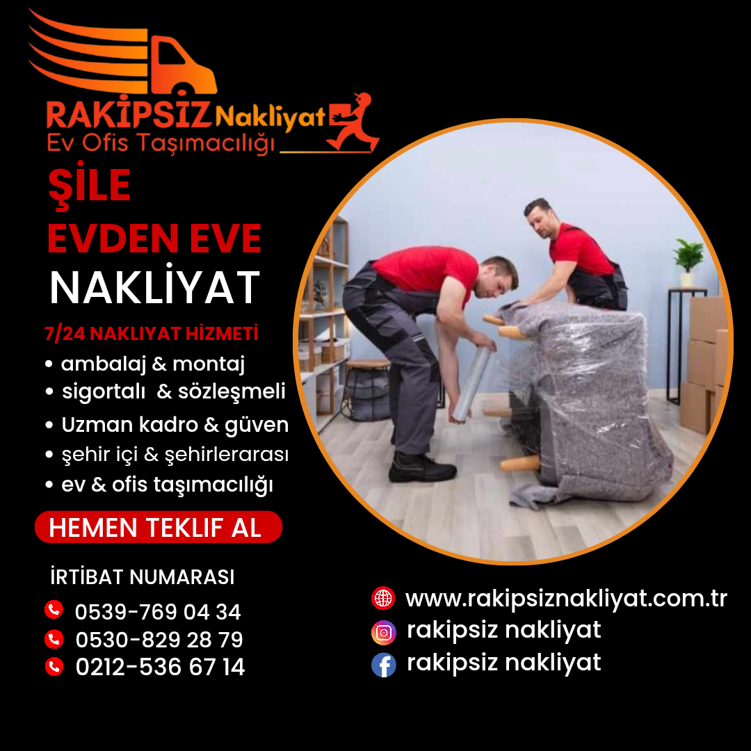 Şile evden eve nakliyat