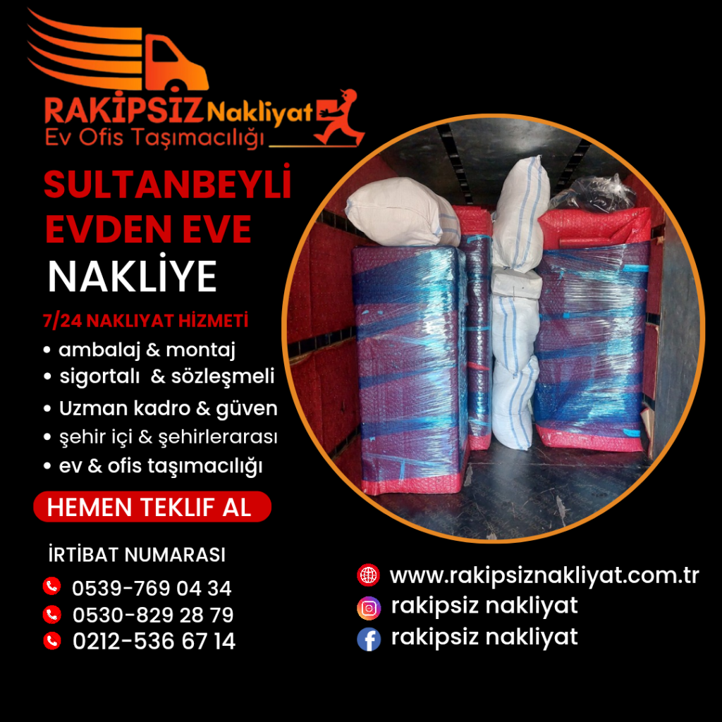 Sultanbeyli evden eve nakliye