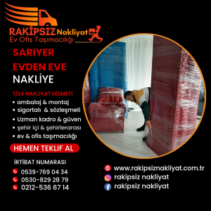 Sarıyer evden eve nakliye