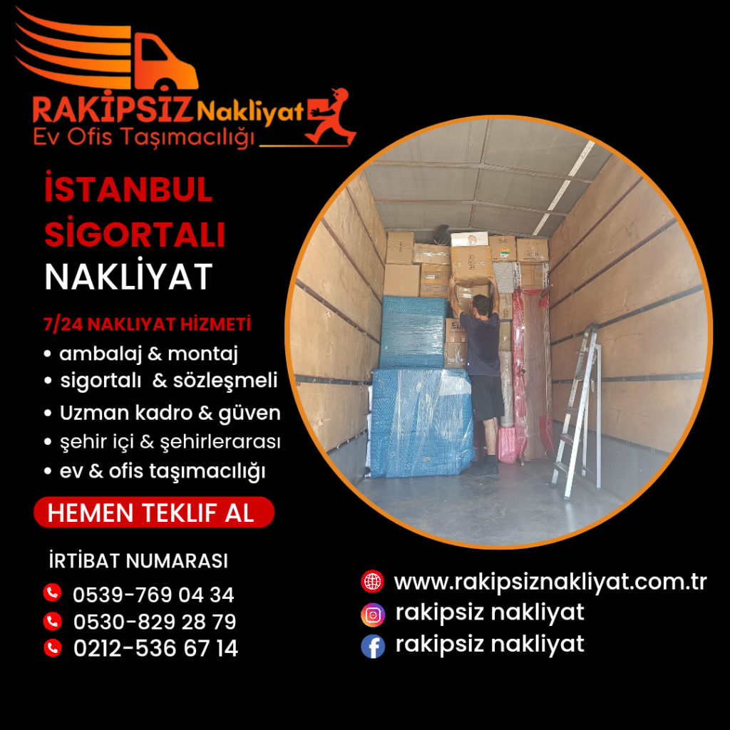 İstanbul sigortalı Nakliyat