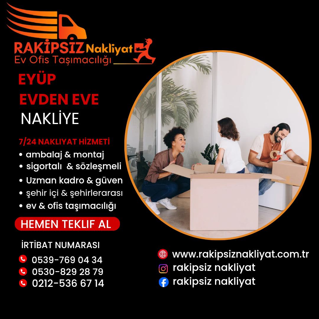 Eyüp evden eve nakliye