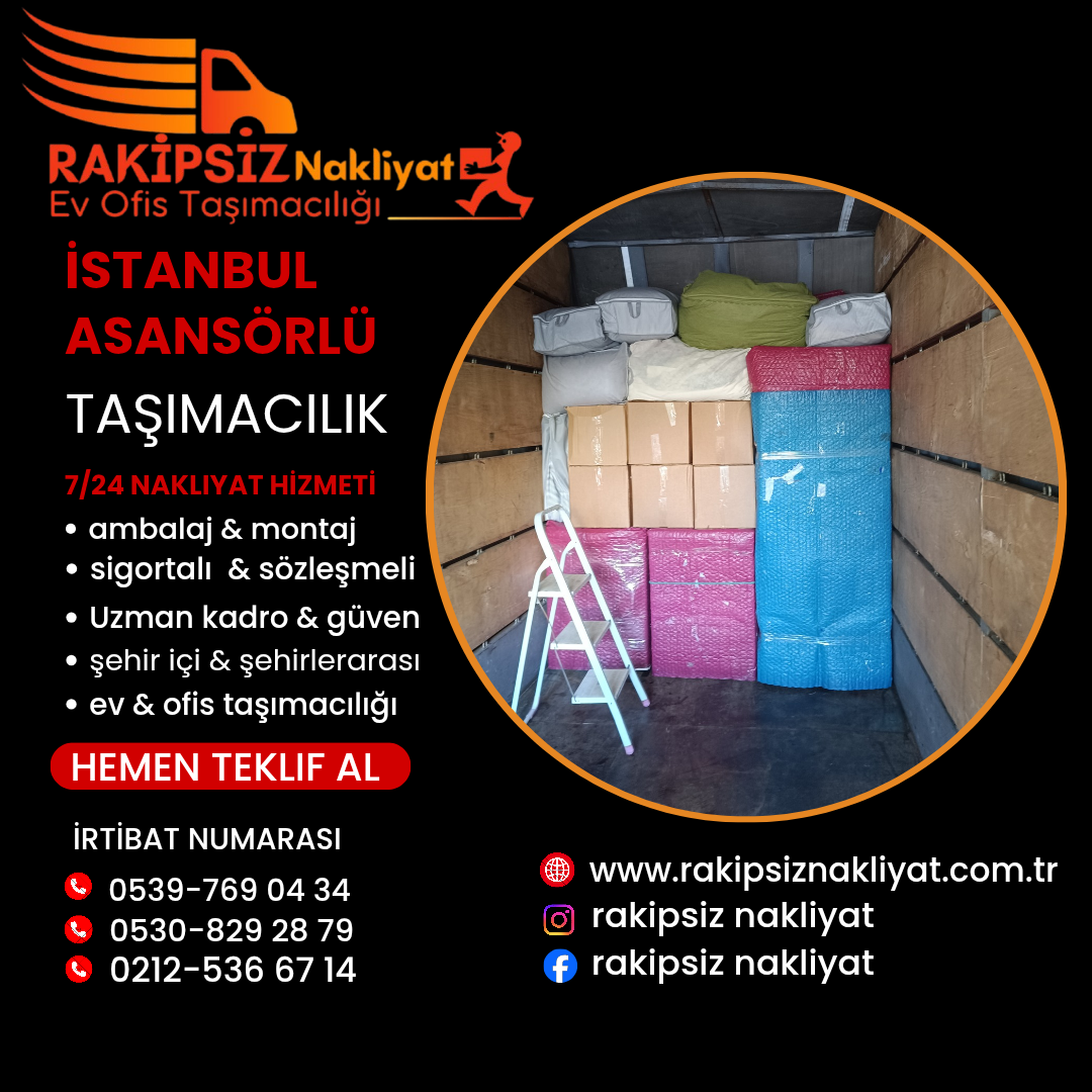 İstanbul asansörlü taşımacılık 