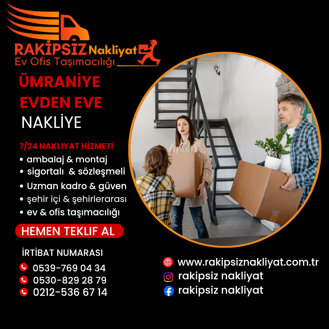 Ümraniye evden eve nakliye