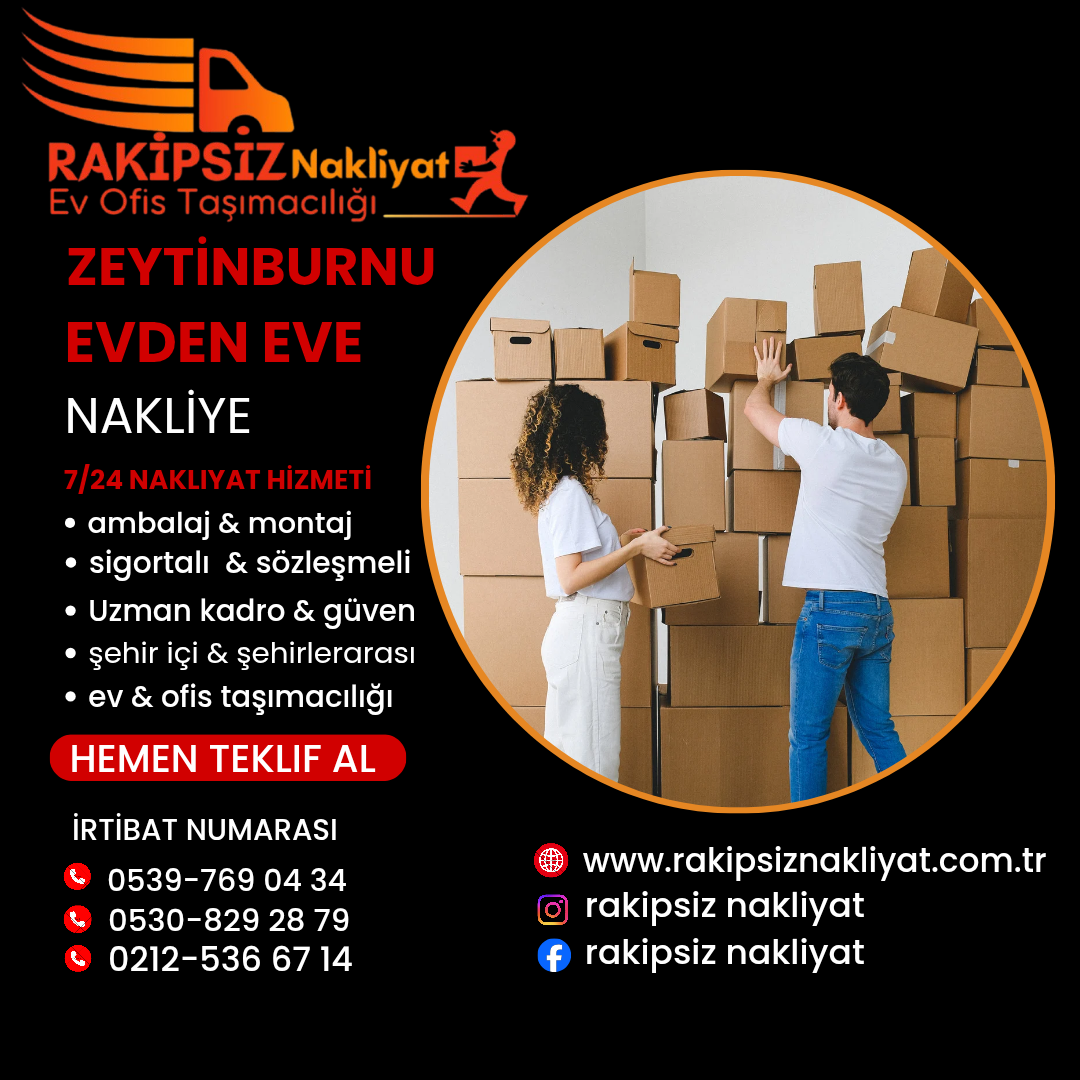 Zeytinburnu evden eve nakliye
