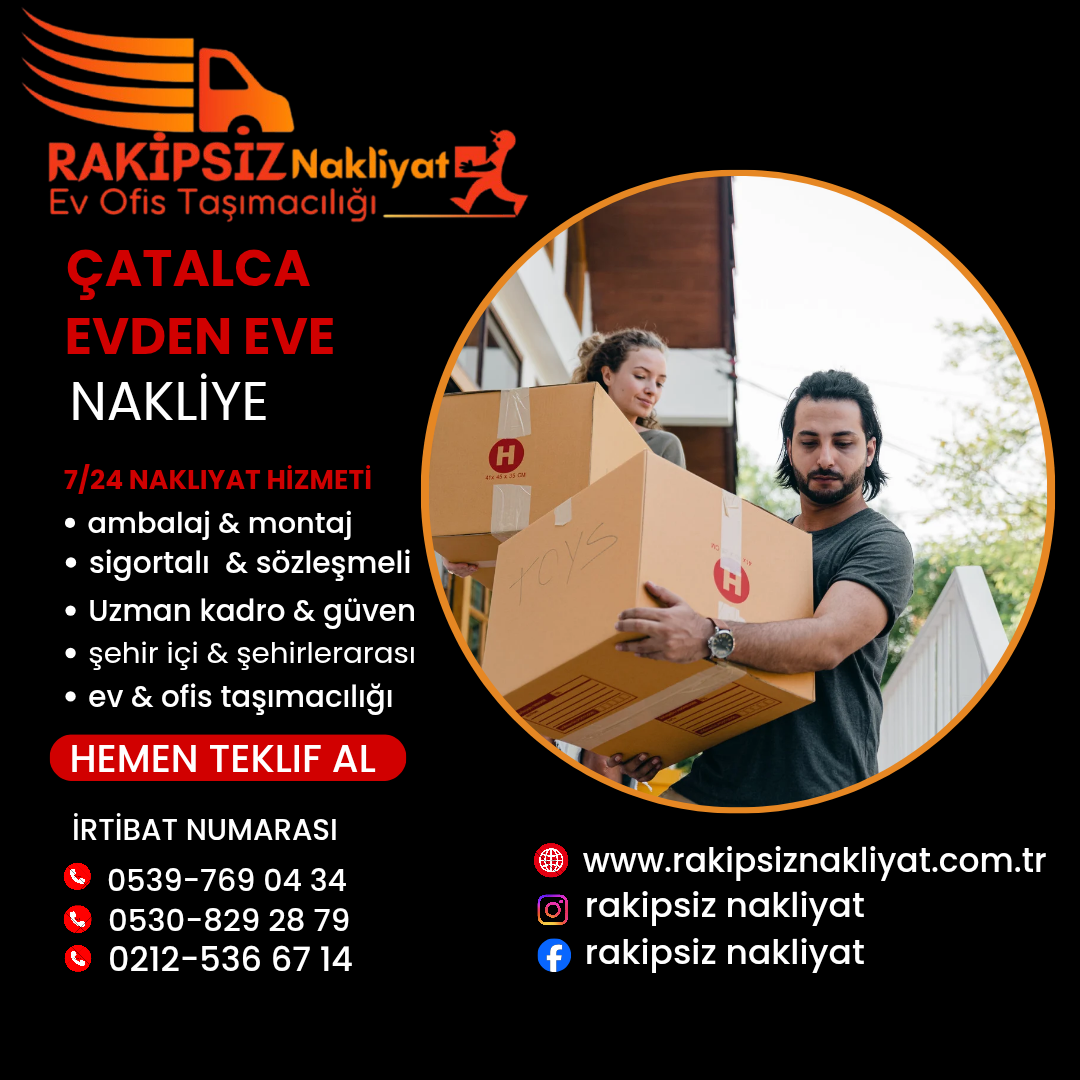 Çatalca evden eve nakliye