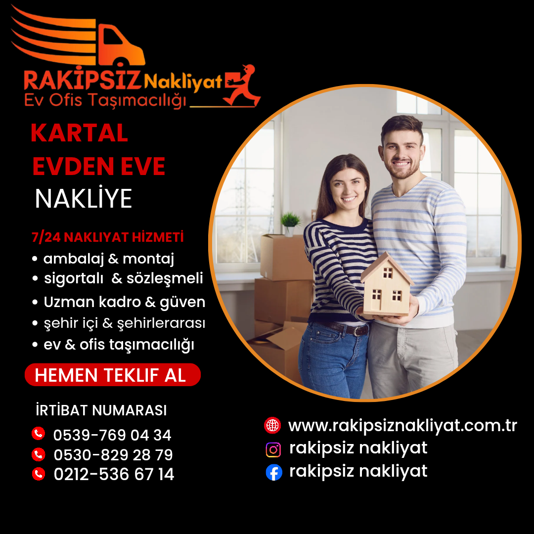 Kartal evden eve nakliye